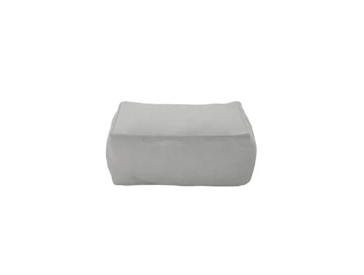 Outdoor Hocker -Grow- Sitzhocker Garten wetterfest Farbe Cloud Bouclé Outdoor Pouf Lounge Modul Terrasse Balkon Garten ohne Bodenplatte från Blomus – produktbild