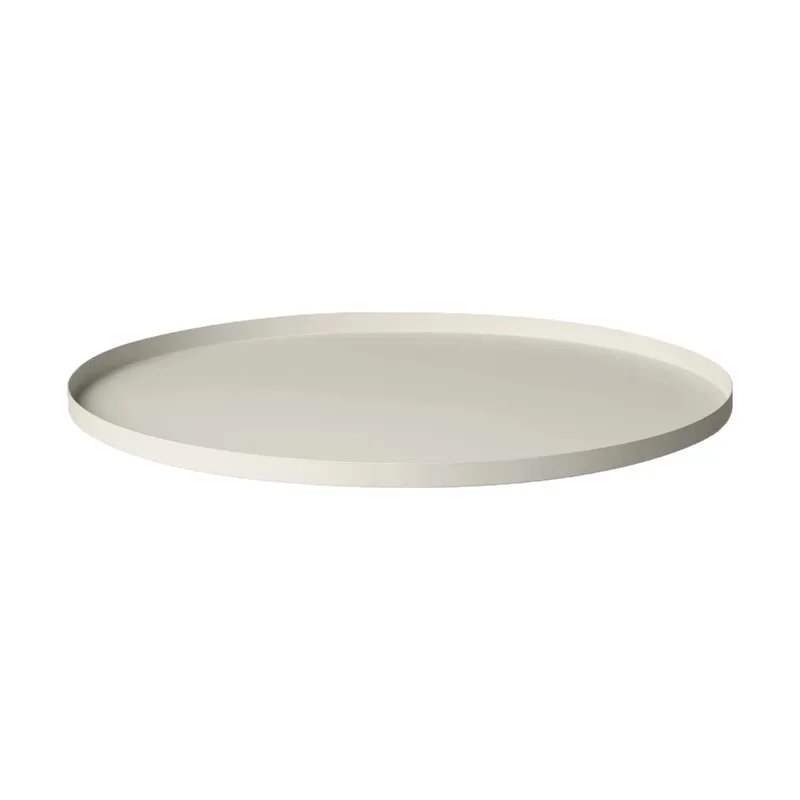 PEASY Tablett L Ø38 cm Moonbeam van Blomus – productfoto