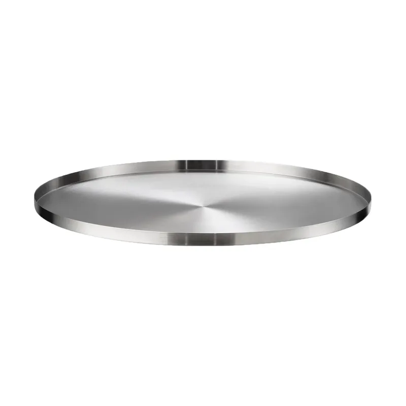 PEASY Tablett L Ø38 cm Stainless steel van Blomus – productfoto