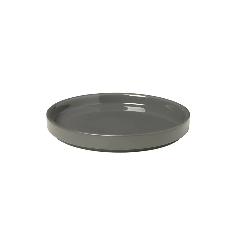 Pilar kleiner Teller Ø 14cm Pewter by Blomus – product photo