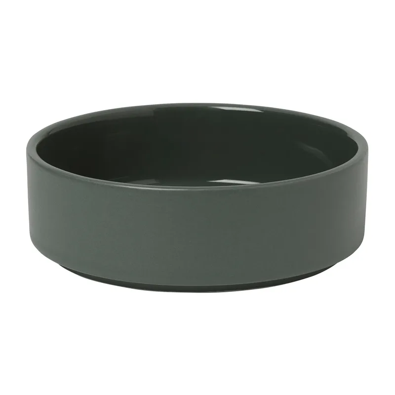 Pilar Schale niedrig Ø14cm Agave green by Blomus – product photo