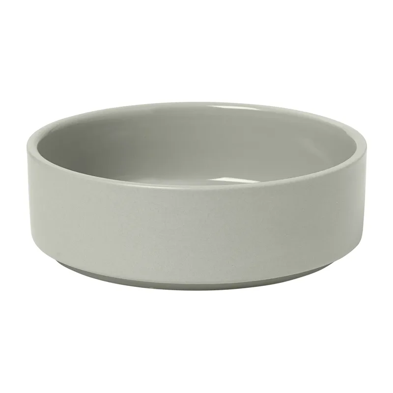 Pilar Schale niedrig Ø14cm Mirage grey by Blomus – product photo