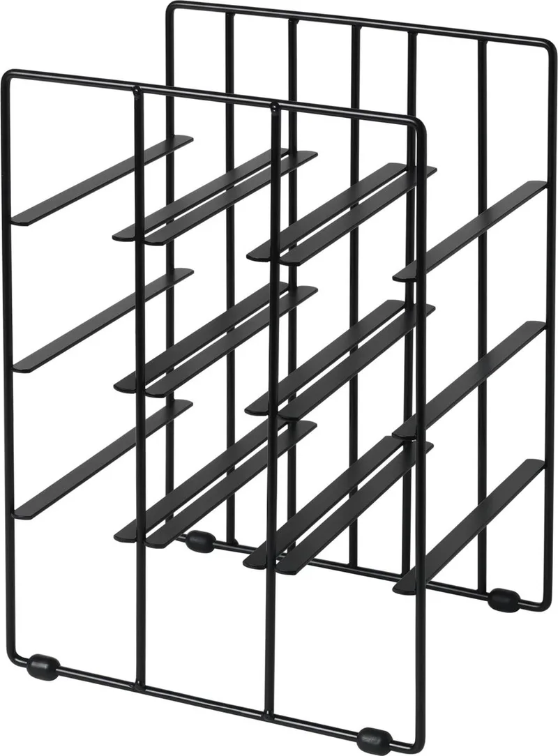 PILARE Wijnrek - 9 flessen by Blomus in Zwart – product photo