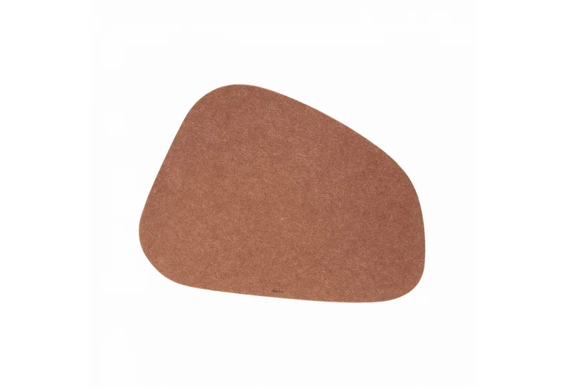 Platzset -LAGONA- Design Tischset aus Filz: Funktionale Aufwertung von Tischen, Hitzebeständig, Kratzschutz, Pflegeleicht, Rutschfest, Strapazierfähig by Blomus in Orange – product photo