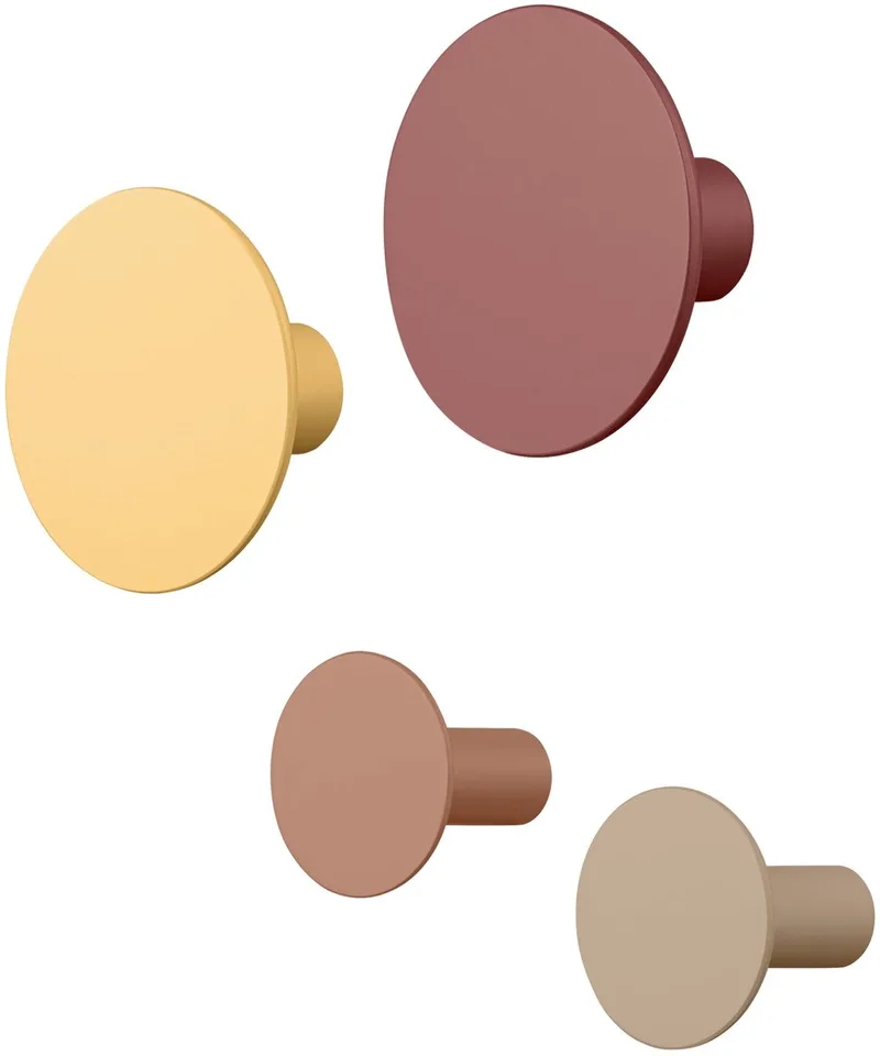 Ponto Wandhaken New Wheat | Bruin / Beige / Geel | Polystone van Blomus in Bruin, Beige, Geel – productfoto