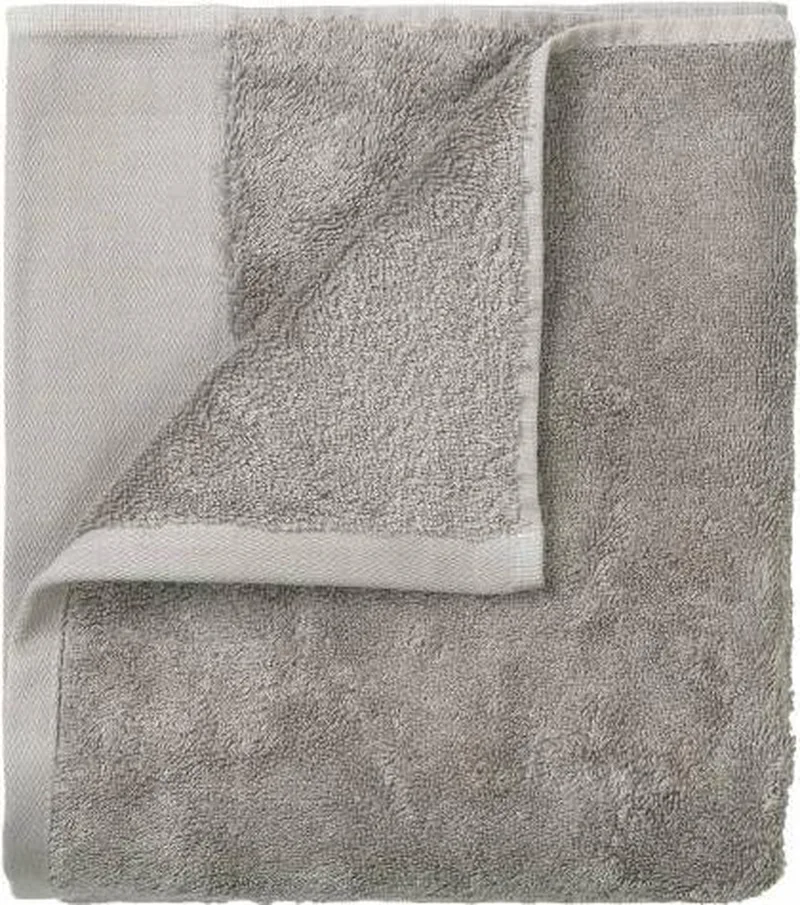 Riva Badtextiel Satellite | 30 x 30 set/4 cm | Donkergrijs / Bruin | Katoen von Blomus in Donkergrijs / Bruin – Produktfoto