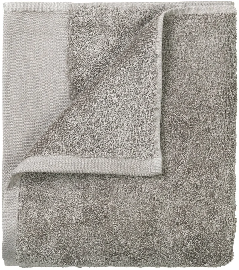 Riva Badtextiel Satellite | 30 x 50 set/2 cm | Donkergrijs / Bruin | Katoen von Blomus in Donkergrijs / Bruin – Produktfoto