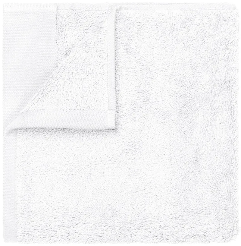 Riva Badtextiel White | 30 x 50 set/2 cm | Katoen von Blomus in Wit – Produktfoto