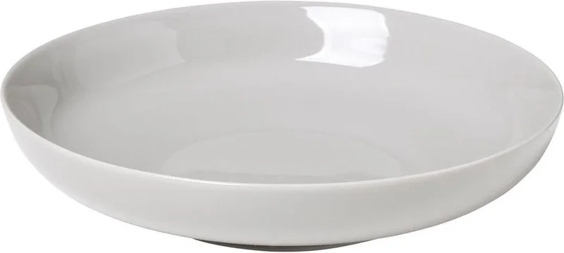 Ro Diepe Kom, 22cm Porselein van Blomus in Nimbus Cloud – productfoto