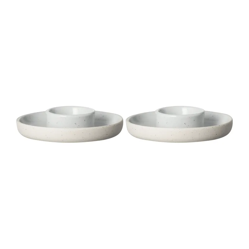 Sablo Eierbecher Ø10cm 2er Pack Cloud by Blomus – product photo