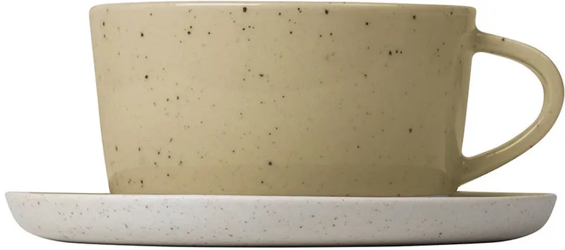 Sablo Savannah Theekop | Beige / Geel | Stoneware by Blomus in Beige / Geel – product photo