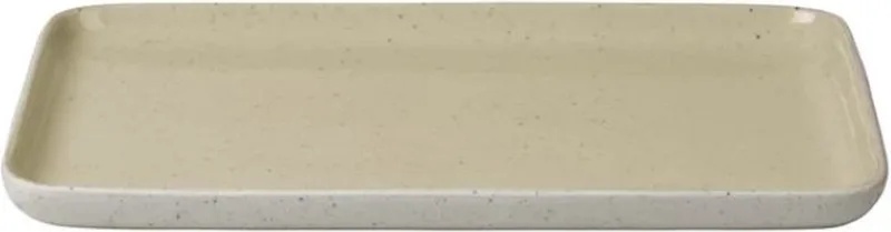 Sablo schaal 15x21cm H1.3cm savannah de Blomus en Grijs – photo du produit