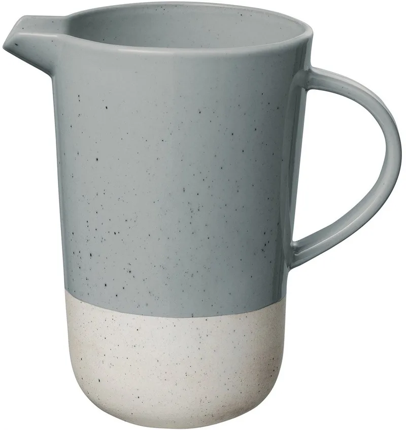 Sablo Stone Kan | Lichtgrijs / Blauw | Stoneware by Blomus in Lichtgrijs / Blauw – product photo
