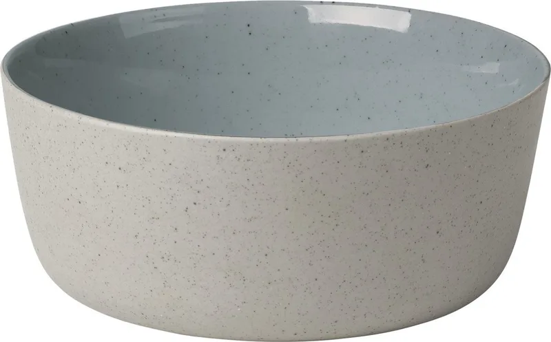 Sablo Stone Kom 15, | Lichtgrijs / Blauw | Stoneware de Blomus en Lichtgrijs / Blauw – photo du produit