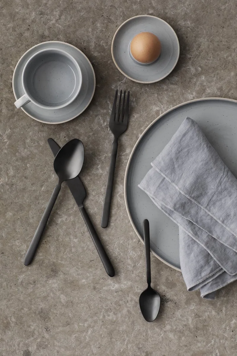 Sablo Stone Serveerbord | Lichtgrijs / Blauw | Stoneware by Blomus in Lichtgrijs / Blauw – product photo