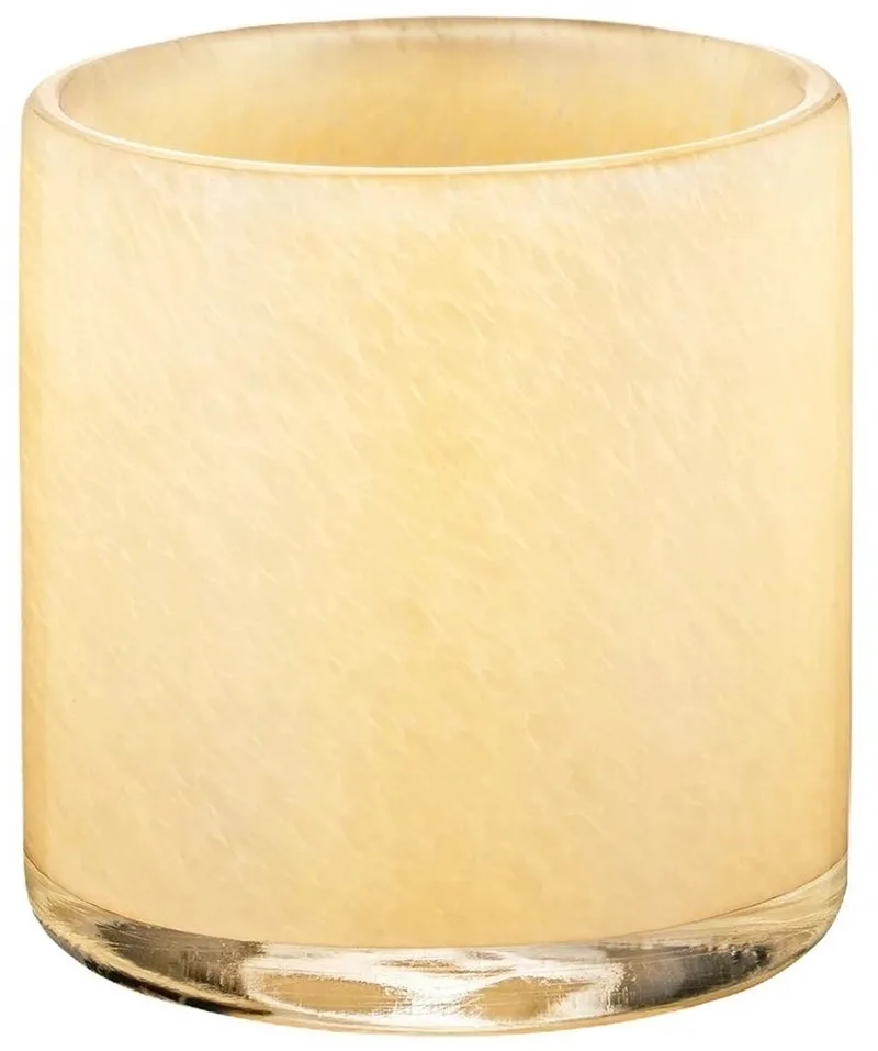 Saga Windlicht Vanilla Medium | Beige / Geel by Blomus in Beige / Geel – product photo