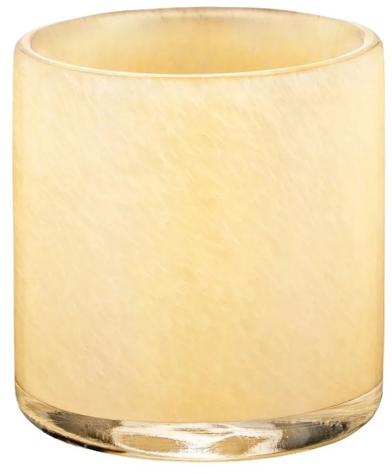 Saga Windlicht Vanilla Small | Beige / Geel by Blomus in Beige / Geel – product photo