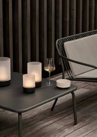 Schale -MAKOTO- Servierschale, Esschale, Bowl: Modernes Design, Steingut, (1-tlg), Zeitlose Schale, matte Glasur, schwebende Leichtigkeit van Blomus in Beige – productfoto 4 van 4