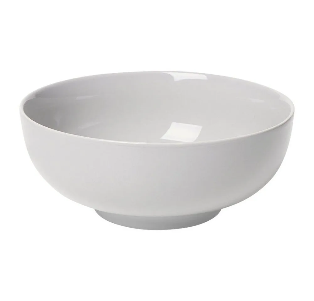 Schüssel RO Schale Schälchen Schüssel Geschirr Porzellan Nimbus Cloud 21 cm, Porzellan, (kein) von Blomus in Grau, Weiß – Produktfoto