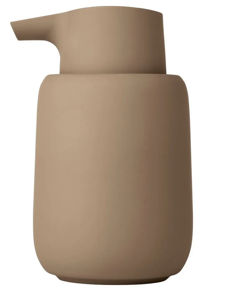 Seifenspender SONO Seifenspender tan 8,5 x 14,5 cm de Blomus en Braun, bunt – photo du produit