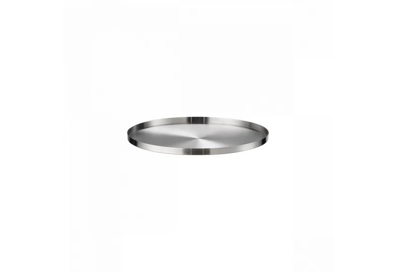 Servierplatte -PEASY- Edelstahl Tablett: Zeitloses Design & vielseitig einsetzbar, Edelstahl, Zeitloses Design, Vielseitig, Dekorativ, Robust, Modern, Elegante Optik by Blomus in Silberfarben – product photo
