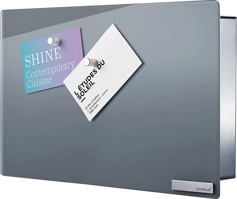 sleutelkastje Velio met magneten 20x30 cm von Blomus in Grijs – Produktfoto