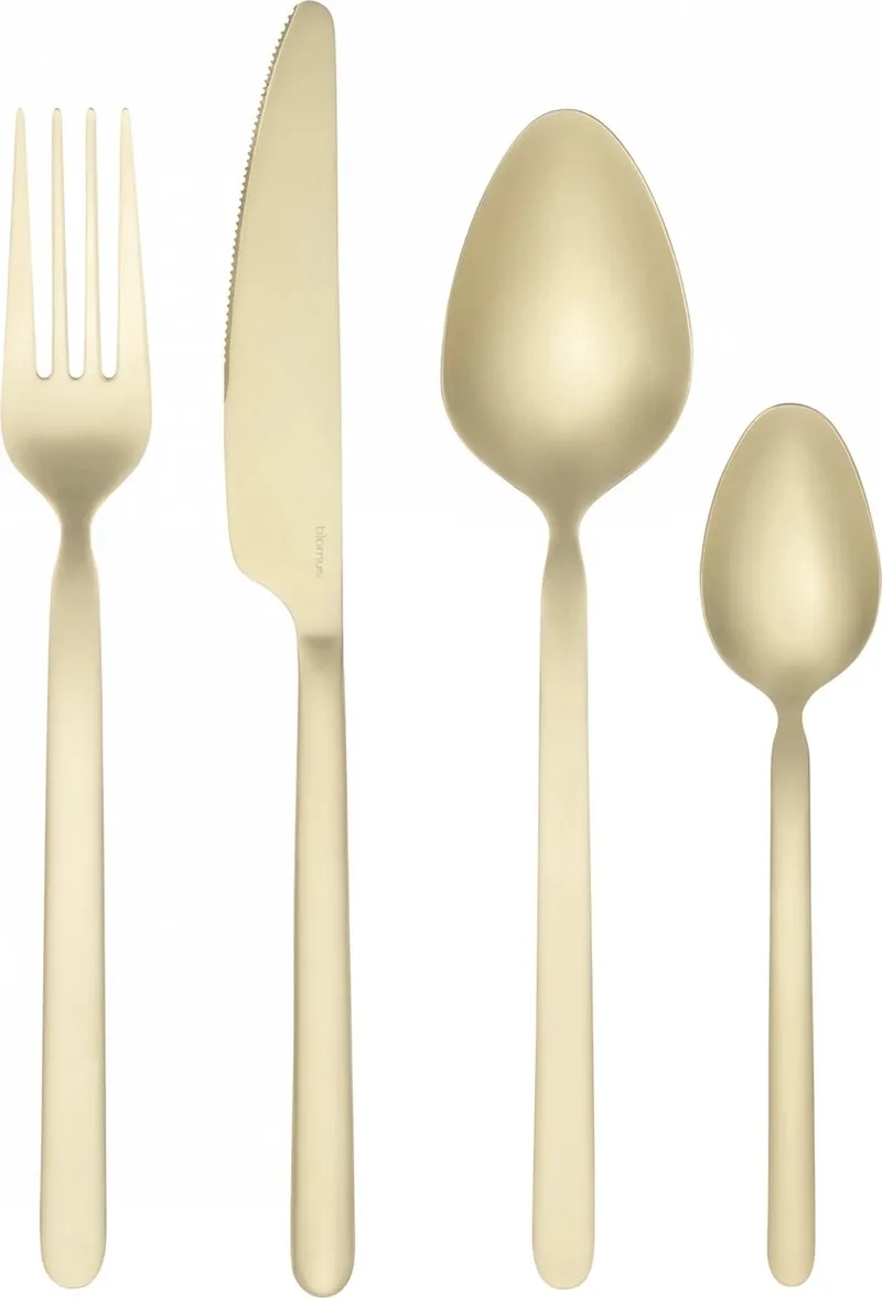 STELLA Bestekset - Champange - 16 delig van Blomus in Champagne – productfoto