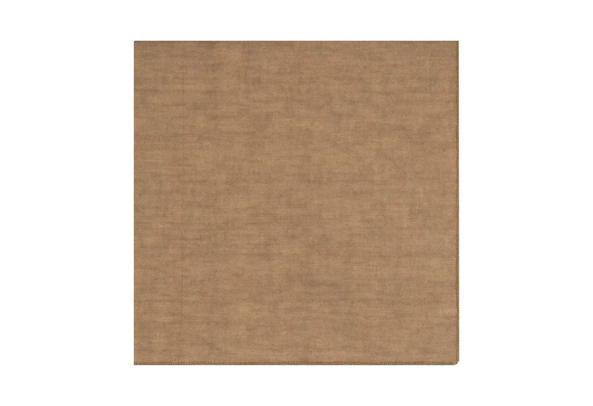 Stoffserviette Leinen Serviette -LINEO- Servietten Set, Tischdeko, Naturserviette, Saugfähig & Fusselfrei, 100% Leinen, Farbvielfalt von Blomus in Braun – Produktfoto
