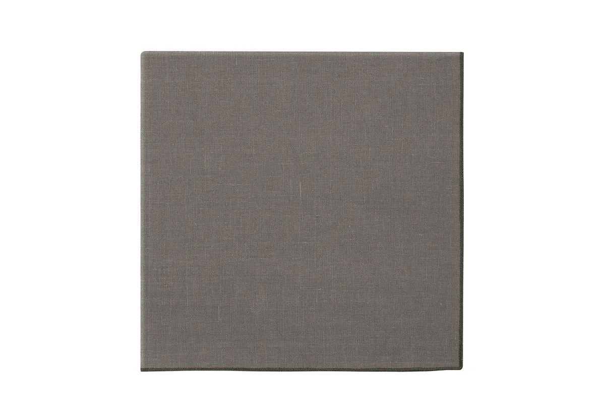Stoffserviette Leinen Serviette -LINEO- Servietten Set, Tischdeko, Naturserviette, Saugfähig & Fusselfrei, 100% Leinen, Farbvielfalt von Blomus in Grau – Produktfoto