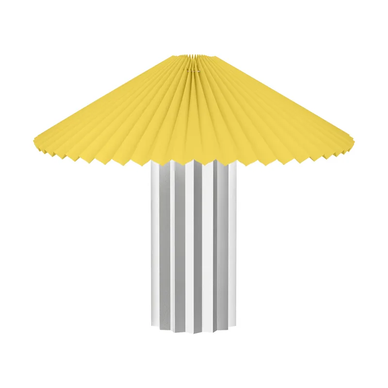 Taite Tischleuchte Cream gold, Ø36,5x31 cm von Blomus – Produktfoto
