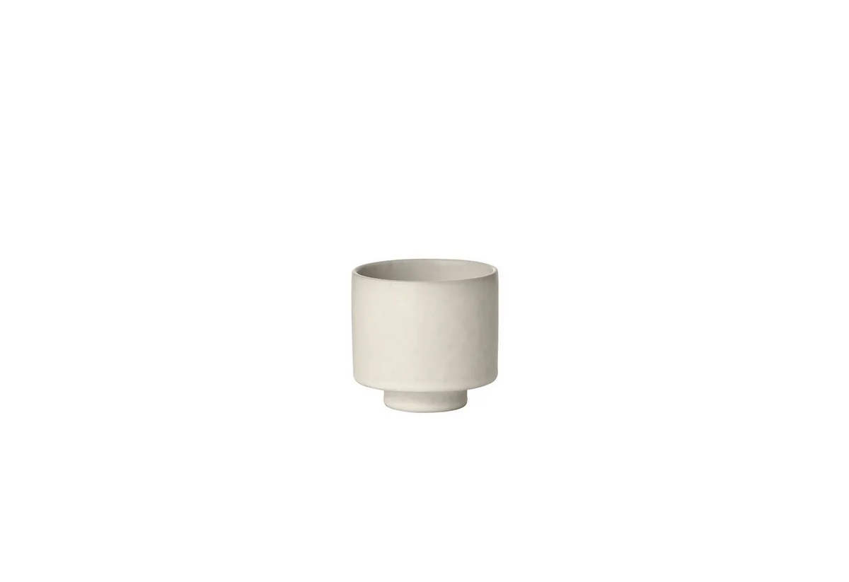Tasse -MAKOTO- Kaffeetasse, Kaffeebecher, Geschirr: Modernes Design, 1-tlg., Steingut, Zeitlose Kaffeetasse, Matte Glasur, Unikat, Schwebend de Blomus en Moonbeam – photo du produit