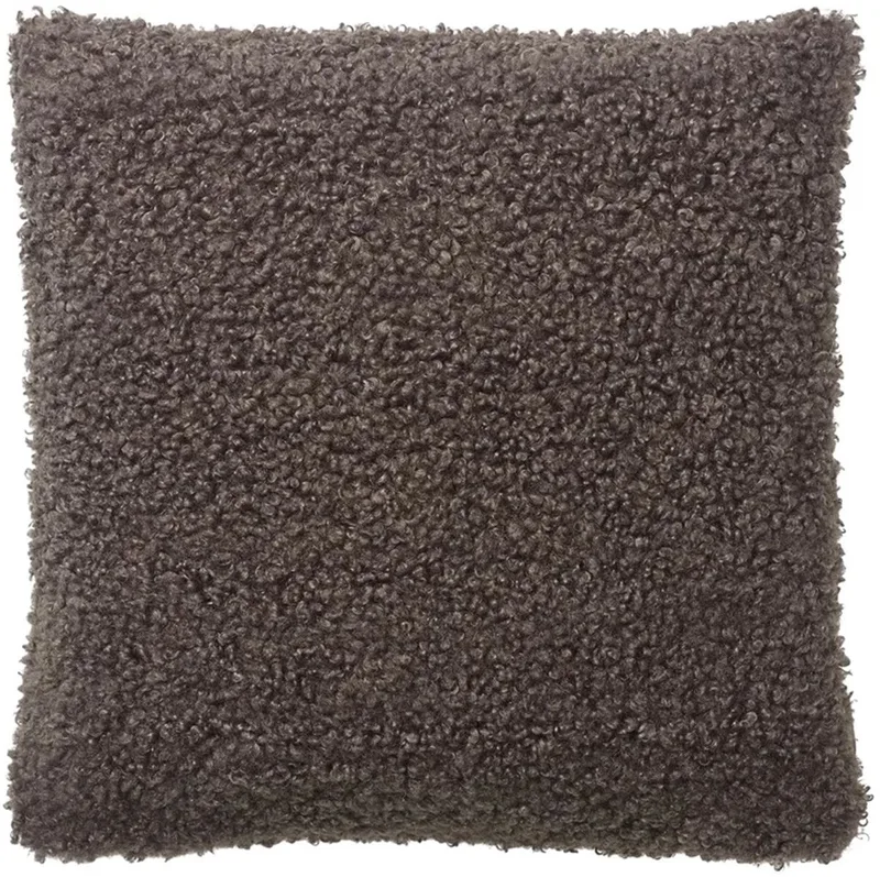 Teddy kussen gevuld 50x50cm espresso de Blomus en Bruin – photo du produit