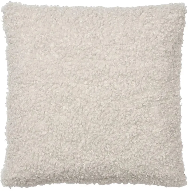 Teddy kussen gevuld 50x50cm moonbeam von Blomus in Wit – Produktfoto