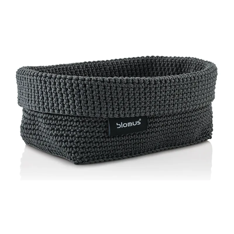 Tela Textilkorb L 12 x 20cm Anthracite de Blomus – photo du produit