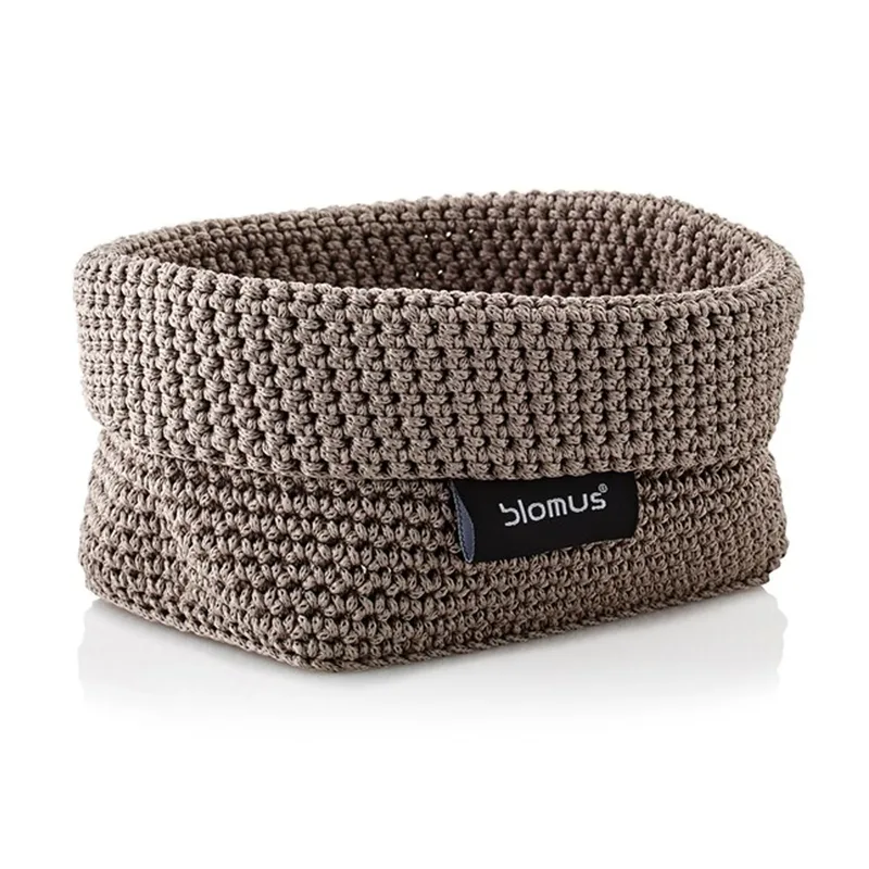 Tela Textilkorb M 10 x 15cm Taupe från Blomus – produktbild