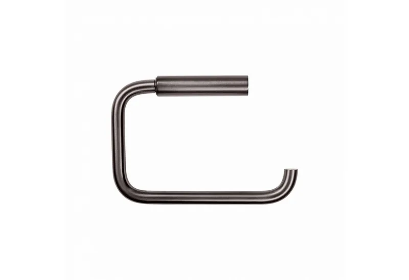 Toilettenpapierhalter -MODO- WC-Rollenhalter: Titanbeschichtet, Kratzfest & Langlebig, Modern, Zeitlos, Hochwertig, Langlebig, Wandmontage, Farbauswahl by Blomus in Braun – product photo
