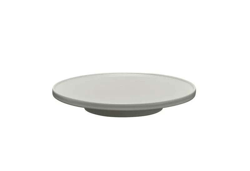 Tortenplatte -PILAR- Kuchenplatte, Servierplatte: Design Platte aus Keramik, L, (1x Tortenplatte), Matt & glänzend, Spülmaschinenfest, Lebensmittelecht by Blomus in Grau – product photo