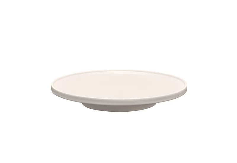 Tortenplatte -PILAR- Kuchenplatte, Servierplatte: Design Platte aus Keramik, L, (1x Tortenplatte), Matt & glänzend, Spülmaschinenfest, Lebensmittelecht by Blomus in Grau – product photo