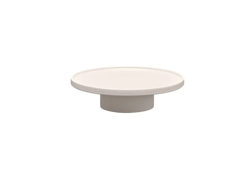 Tortenplatte -PILAR- Kuchenplatte, Servierplatte: Design Platte aus Keramik, S, (1x Tortenplatte), Matt & glänzend, Spülmaschinenfest, Lebensmittelecht by Blomus in Grau – product photo