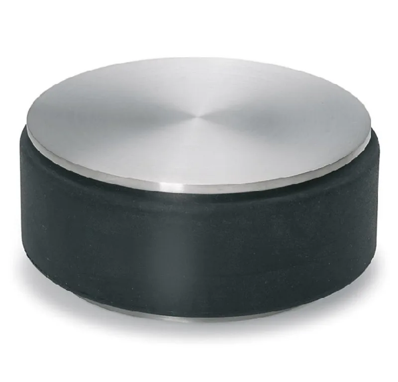 Türstopper Türstopper 1 kg Stop für schwere Türen Unterseite mit Kratzschutz Ø 9 van Blomus in Grau, schwarz – productfoto