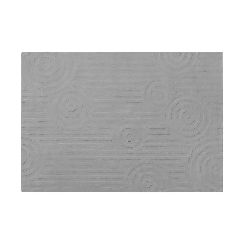 Uzu-Teppich S 140x200 cm Zinc från Blomus – produktbild