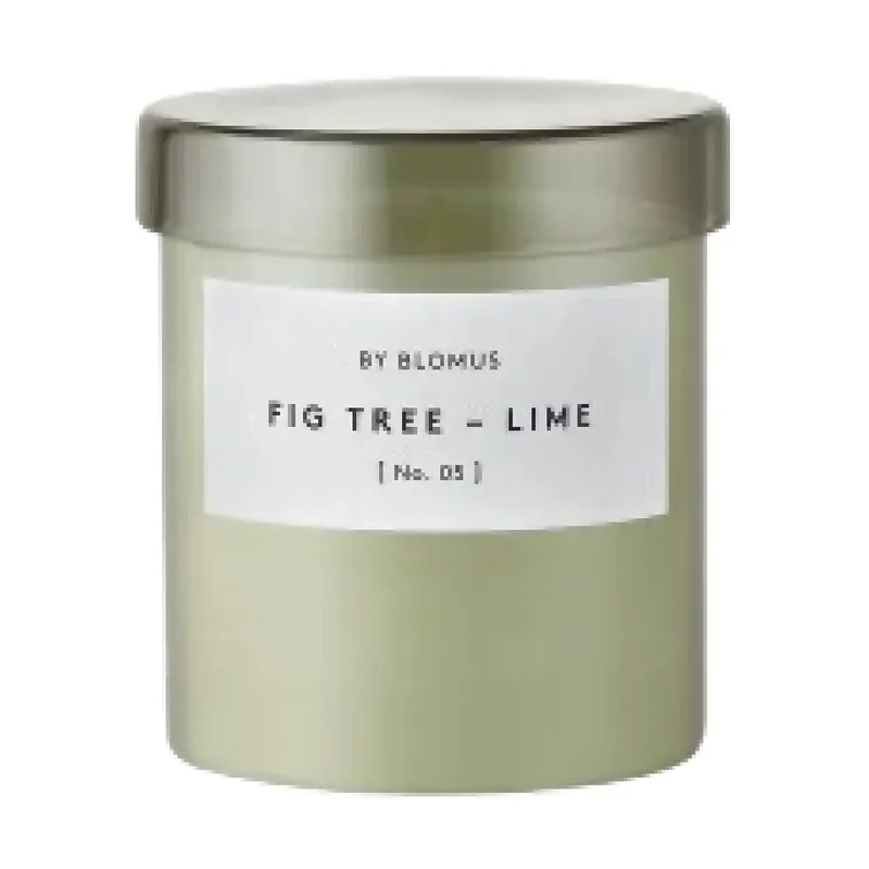 Valoa Duftkerze 45 Stunden Fikon/Lime Agave Green by Blomus – product photo