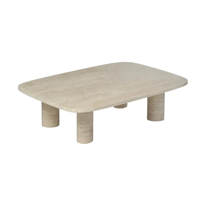 Volos Couchtisch L 100x70 cm Travertine by Blomus – product photo
