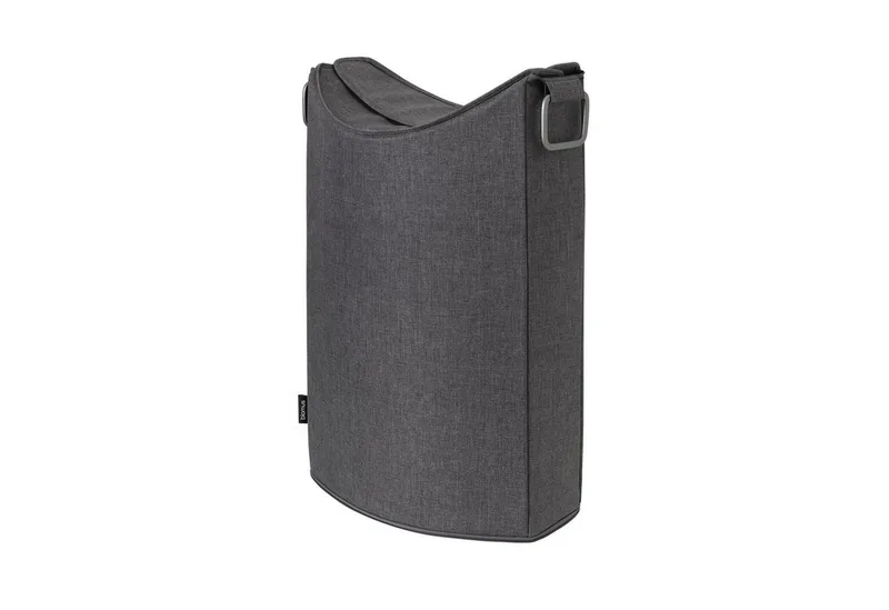 Wäschesack -FRISCO LOUNGE- Design Wäschesammler: Schmal & Funktional, Designer, Großzügig, Modernes Design, Flexibel, 65 Liter von Blomus in Grau – Produktfoto