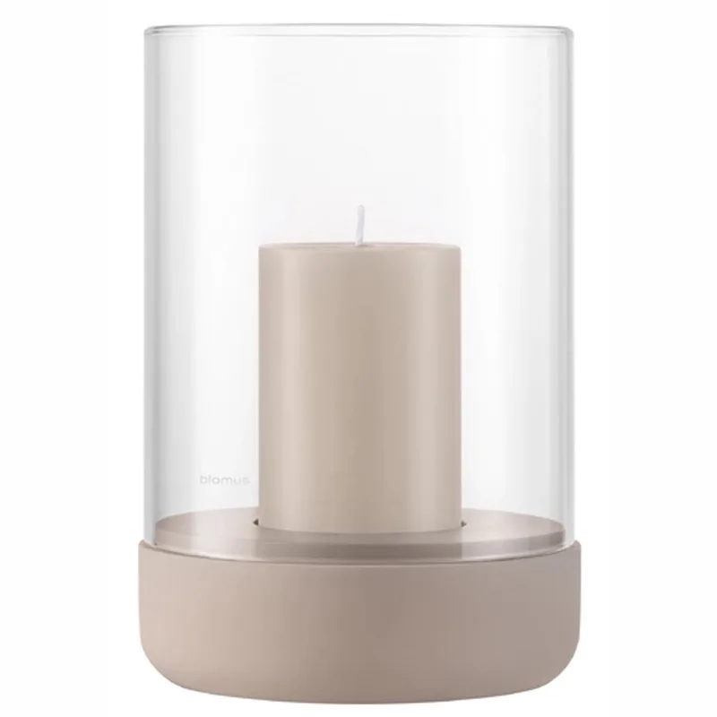 Windlicht Blomus Calma Fungi 22,5 cm von Blomus in Bruin – Produktfoto