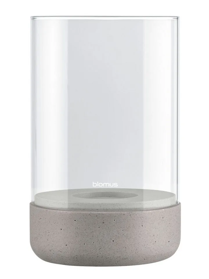 Windlicht CALMA Windlicht satellite M 12cm by Blomus in Grau – product photo