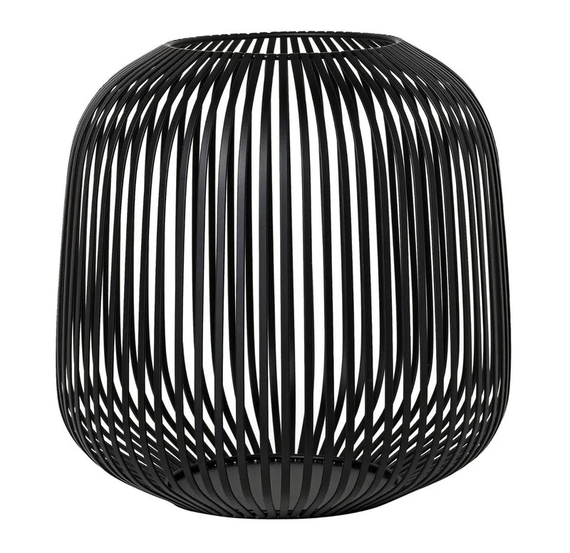 Windlicht LITO Laterne medium 27,5 cm von Blomus in Schwarz – Produktfoto
