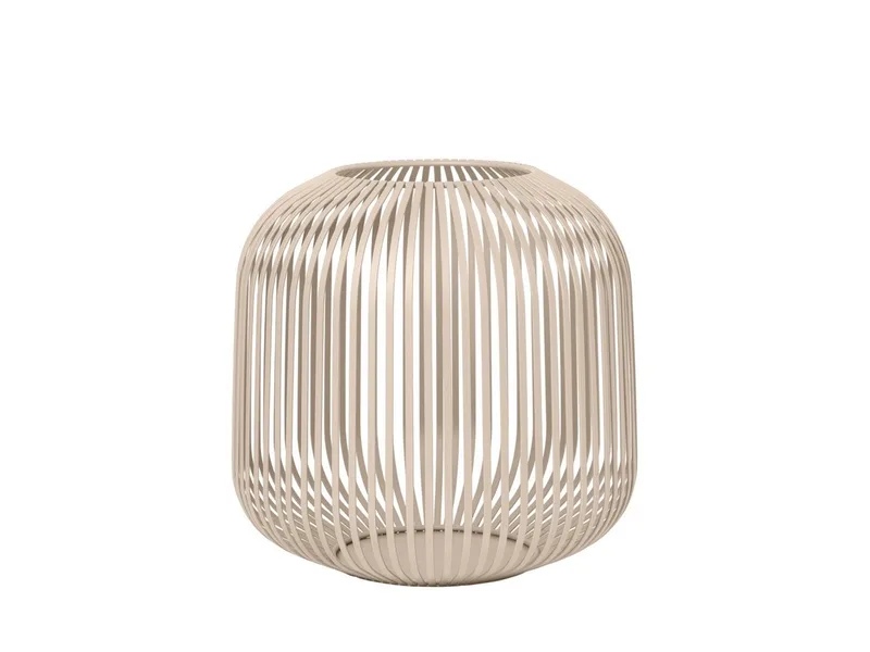 Windlicht LITO Laterne Nomad medium 27 cm von Blomus in Beige – Produktfoto