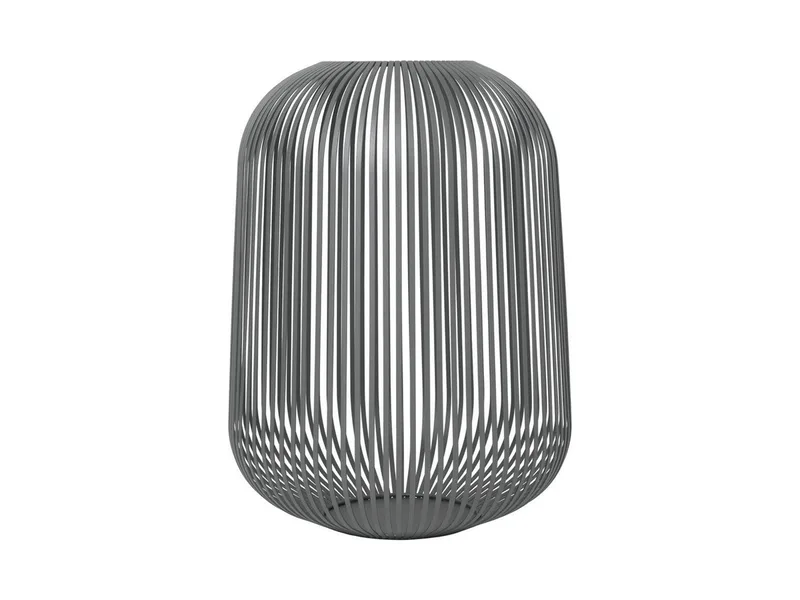 Windlicht LITO Laterne Steel Gray large 45 cm von Blomus in Grau – Produktfoto