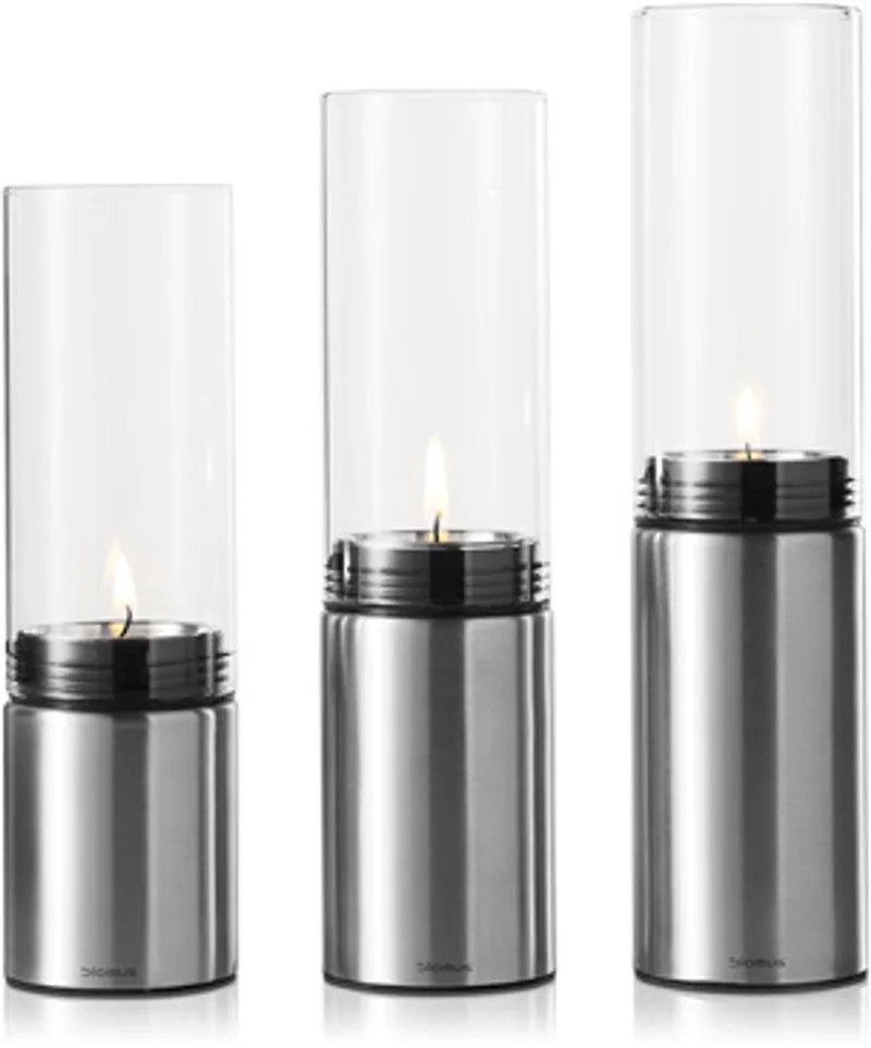 Windlichten Amilio - Set van 3 von Blomus in RVS – Produktfoto